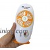 Handheld Fan Portable Mini Misting Personal Cooling Fan with Soft Wind for Home Office Travel Air Fresh Water Sprayer (Orange) - B07FZ73N4C